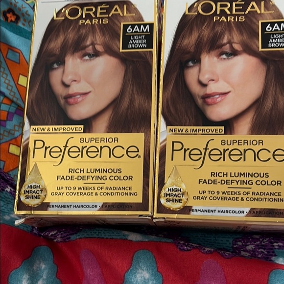 L'Oreal Preference Light Amber Brown Hair Color Multi-Tonal Effect - Picture 1 of 1